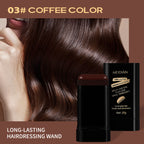Beauty Hair Stick for Covering Gray Hair, Non-Fading Temporary Hair Dye
